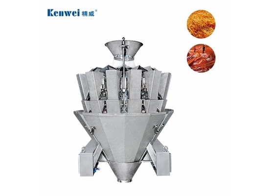 Multihead Anchovy Fish Weigher Automatic 14 Head