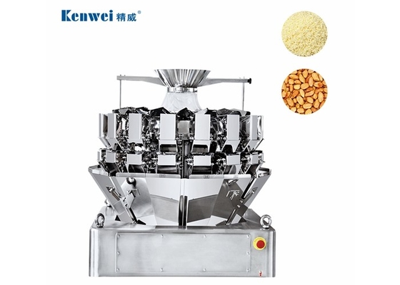 High Speed Kenwei Mini MultiHead Weigher For Weighing Cat Food