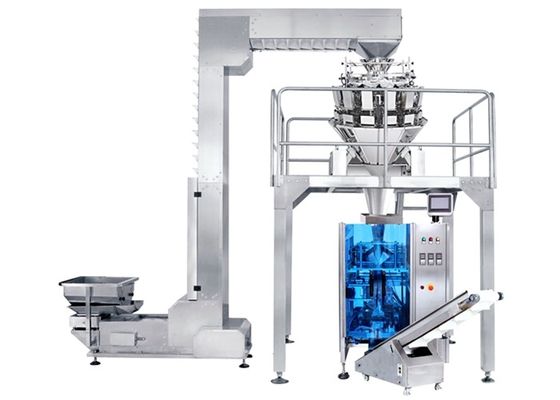 Multihead 88g Automatic Bag Packaging Machine For Food