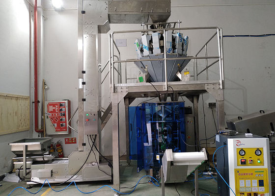 Automatic Vertical Packaging Machine With Combination Weigher For Packaging  Granule