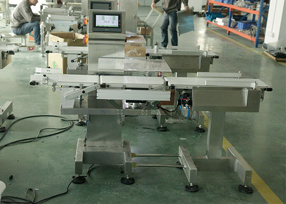 Belt Conveyor Air Blowing 160g Automatic Checkweigher