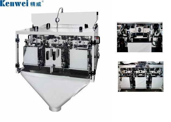 4000g 3 Head Granule Linear Weigher Machine 500W
