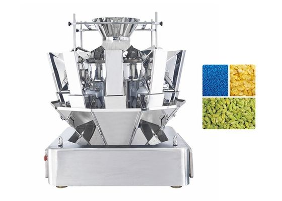 10.1 Inches Touch Screen 10 Head Multihead Weigher With High Speed Hoppers