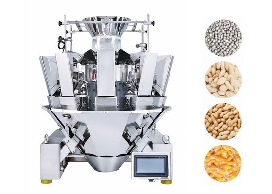 Snack Food Kenwei Multihead Weigher With 1.6L / 2.5L Timing Hopper
