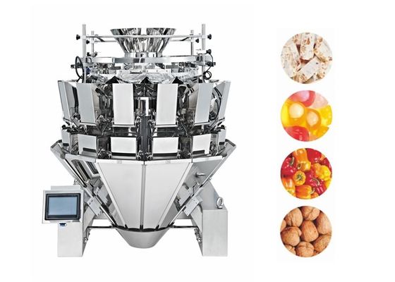 Counting Pepper Feeding Control Multihead Weighing Machine