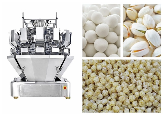 High Speed Multihead Weigher Packing Machine For Seeds, Peanuts, Nuts