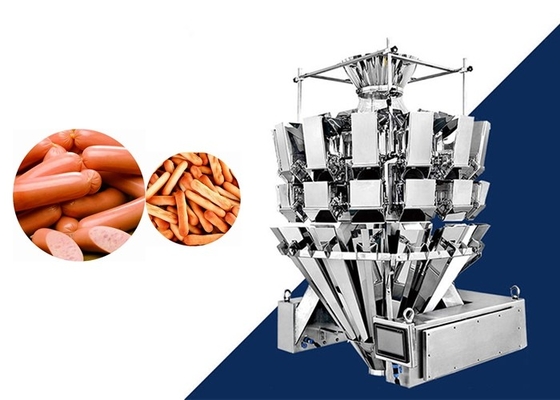 1000g Sausage Multihead Weighing Packaging Machine 30P/M