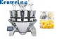 Counting Tea Bag Multihead Weigher Machine With 2.5L Hoppers
