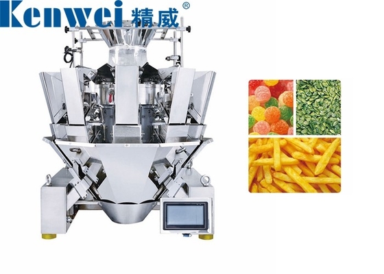 Kenwei 10 Head Multihead Weigher Machine For Small Granule