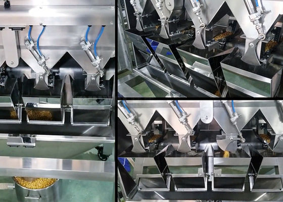 4000g 4 Head Linear Weigher 60P/M For Seasoning Powder