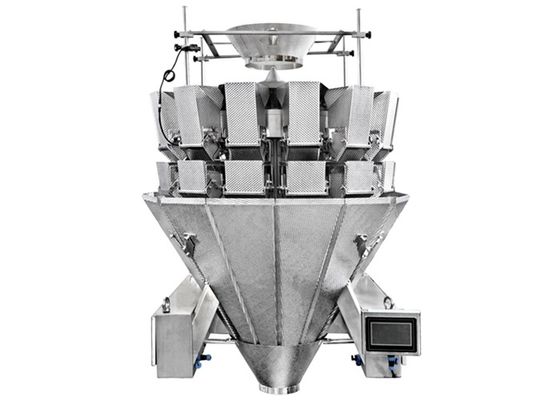 Economic Automatic Bag Packaging Machine With Multihead Weigher For Puffy Food