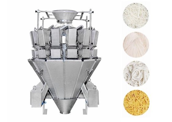 IP65 Cabinet Noodle Multihead Weigher Machine 1500g